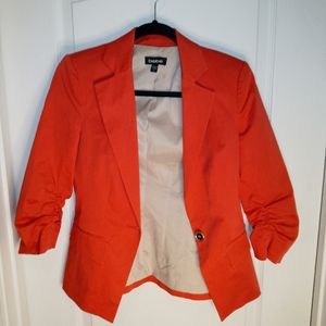BEBE/ Size : 2 / 3/4 sleeves blazer/ Red /